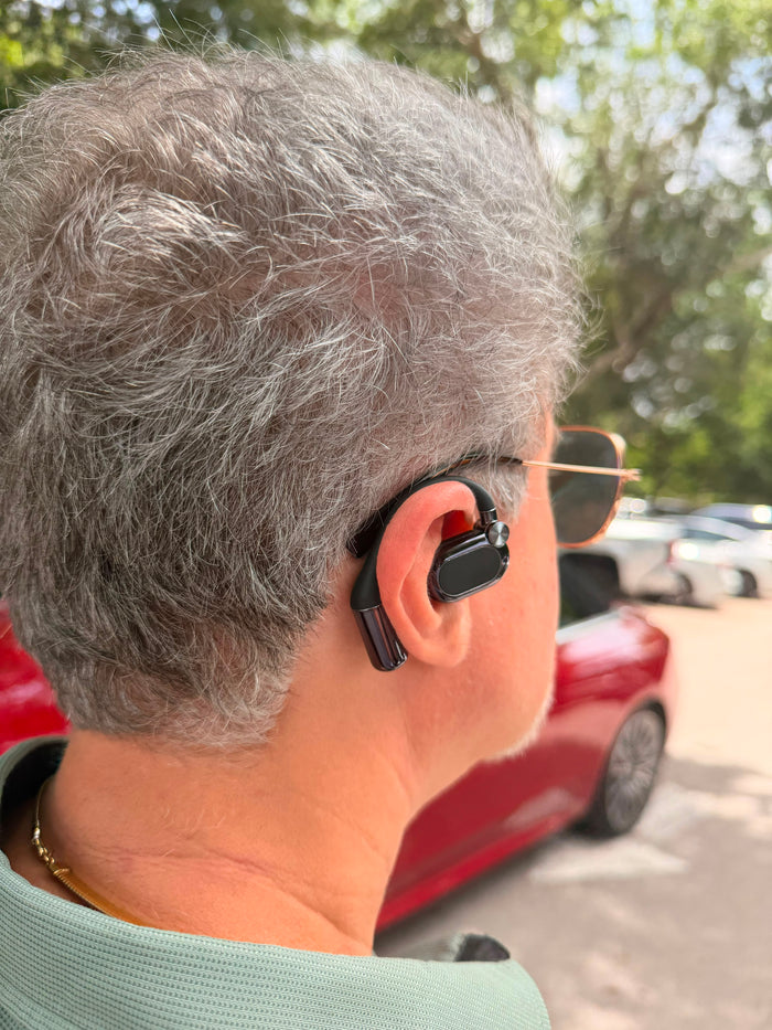 Keeps your ears open while you listen